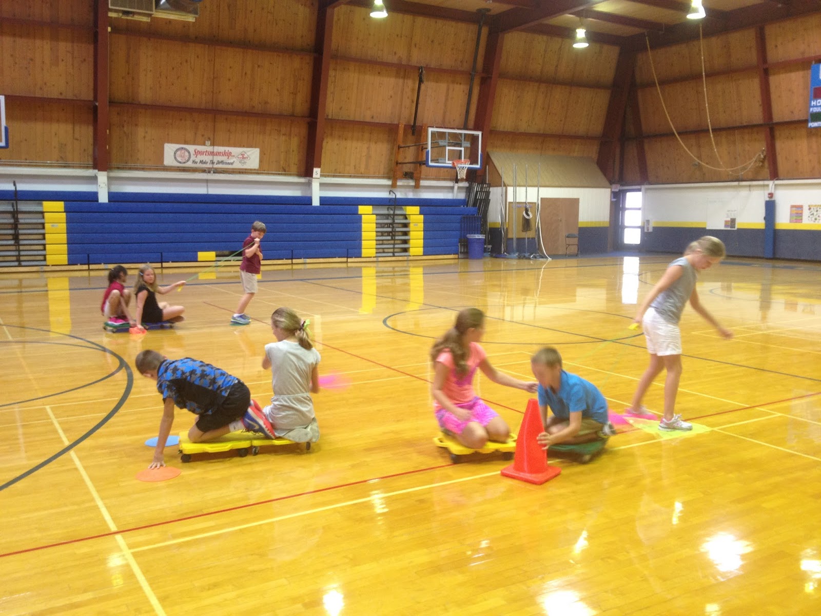 Healthy Me PE Week 1 Team Building Activities