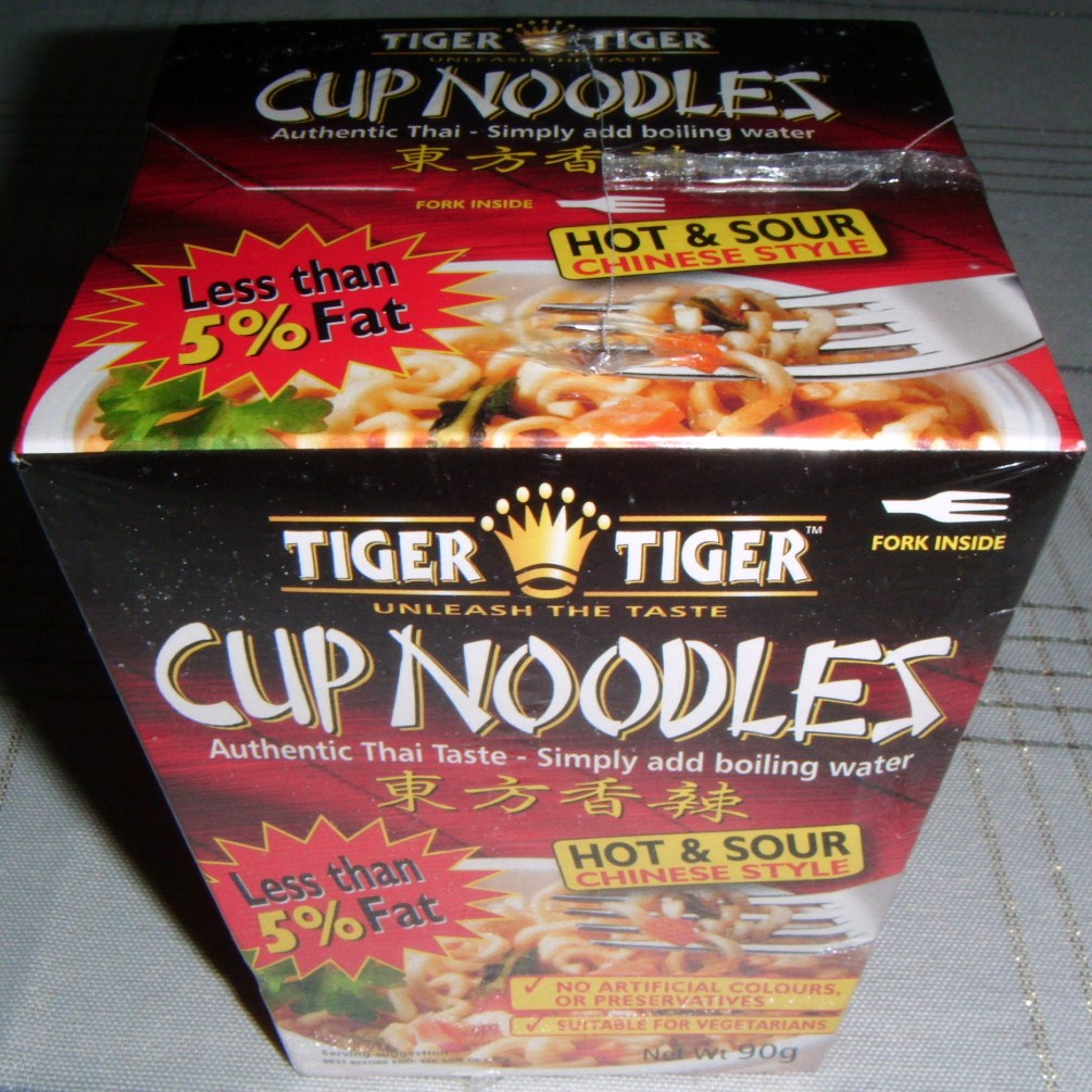 FOODSTUFF FINDS Tiger Tiger Hot and Sour noodles [By SpectreUK]