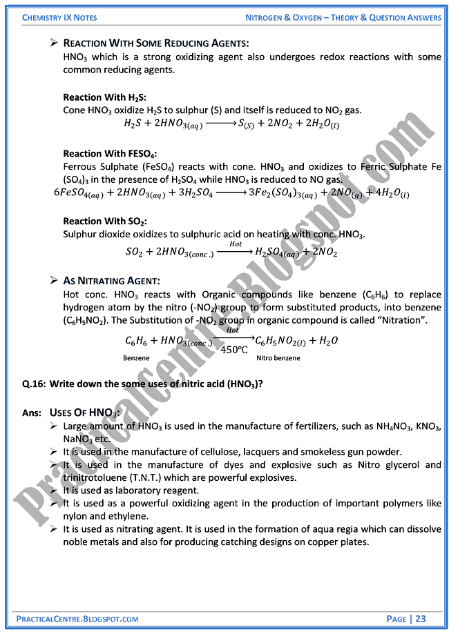 nitrogen-and-oxygen-theory-and-question-answers-chemistry-ix