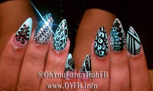 Oval Pointed Nails