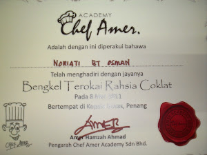 Pelajar Chef Amer Hamzah Ahmad