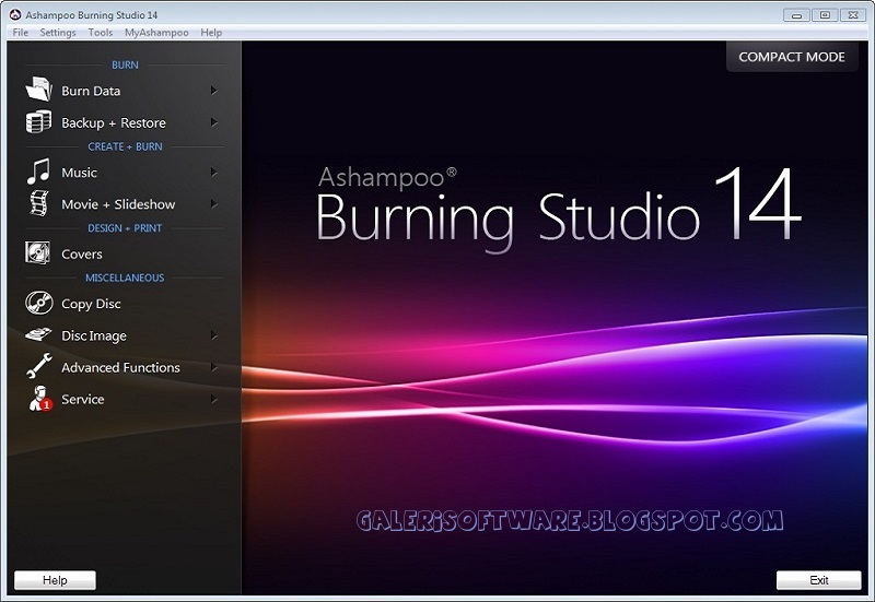 Ashampoo Burning Studio 14.0.4 - всё для качественной записи дисков.