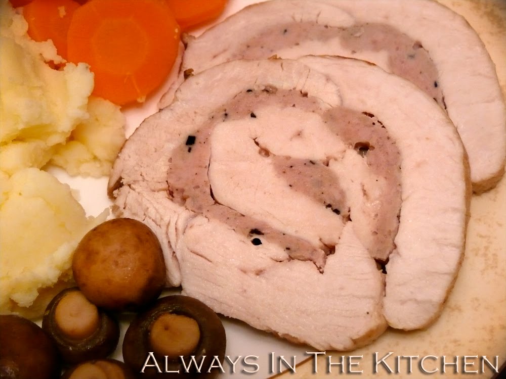 Dawna in the Kitchen Breast of Turducken