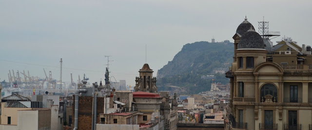 Vista de la montaña de Montjüic