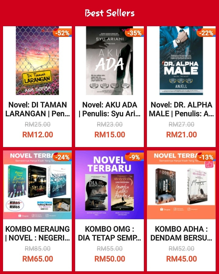 RELAKU PUJUK in Kombo Meraung Among The Best Seller