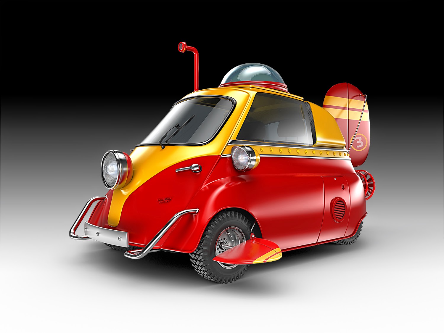 3D WORKS BMW ISETTA CONCEPT