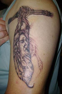 Feather Tattoos, Tattooing