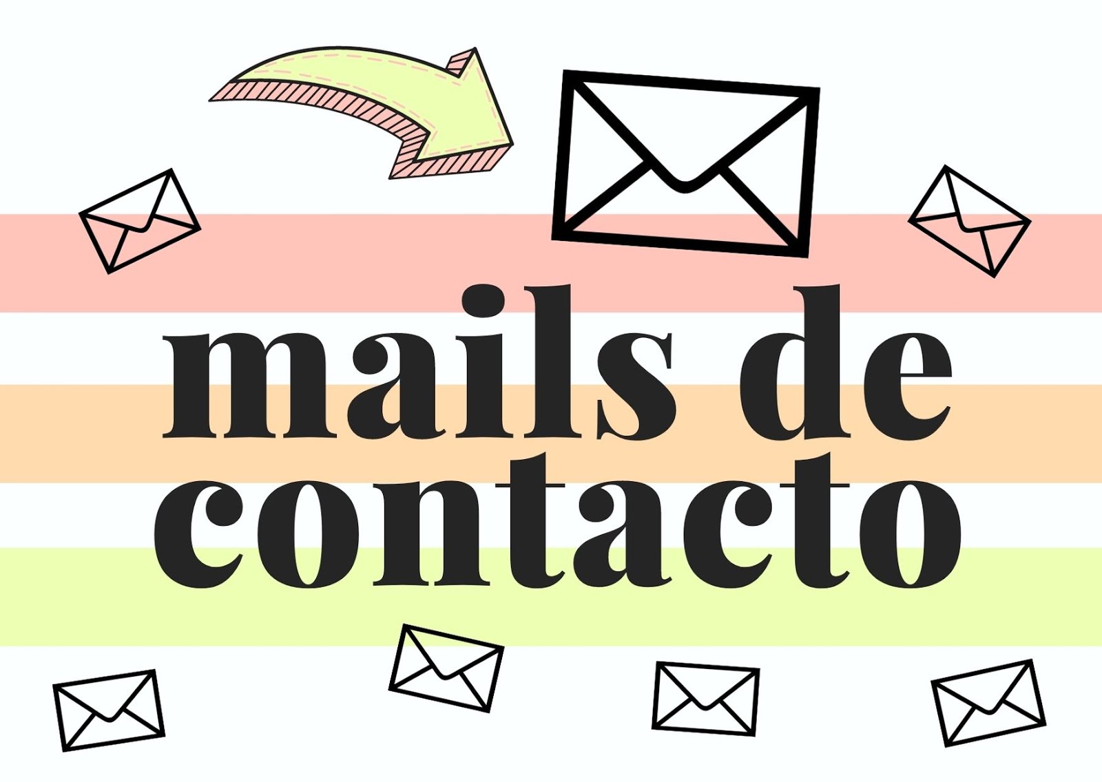 Mails de contacto