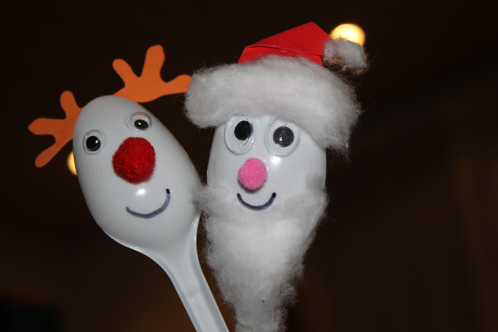 Tales of a Garlic and Onion Lover: Craft: Santa and ...