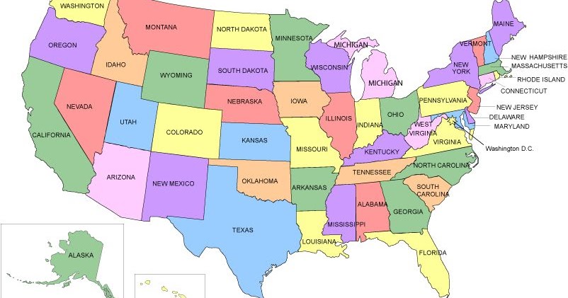 Mapas De Estados Unidos
