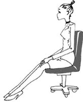 辦公室瘦腿方法－3招上班族阻止大腿變粗