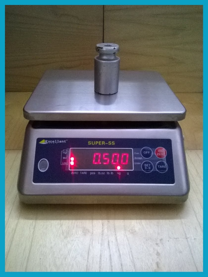 Weighing Portable Scale Merk. "GSC" & "EXCELLENT".