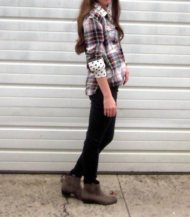 kd plaid and polka dots