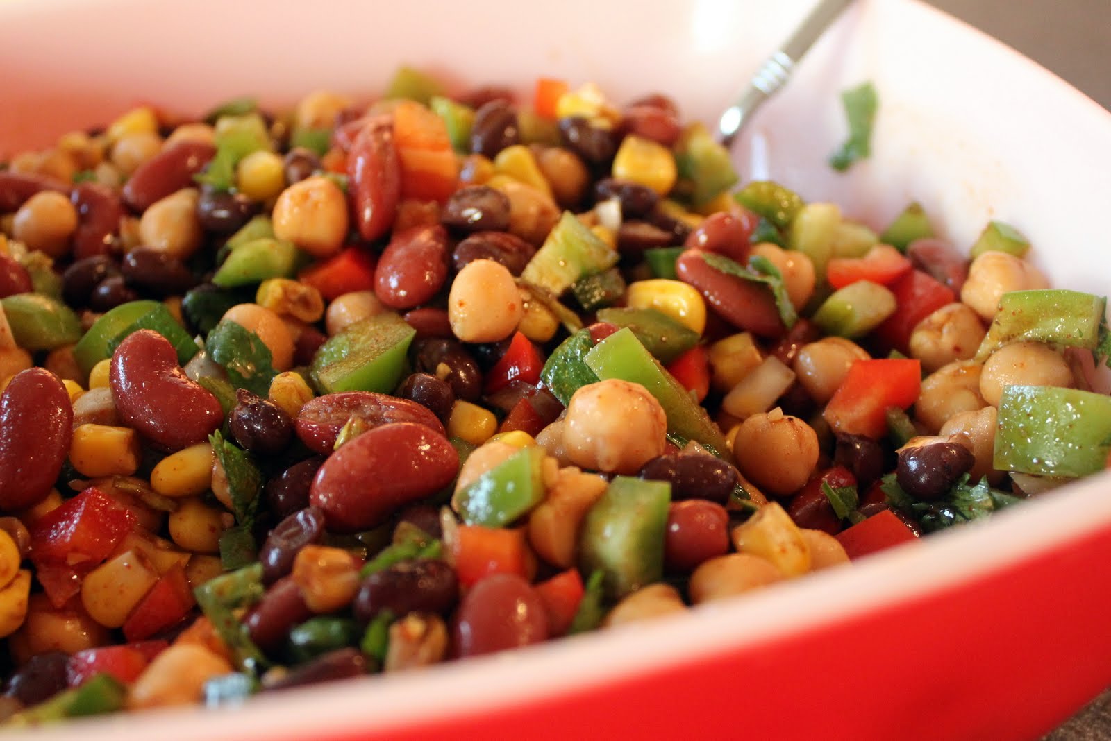 Confetti Bean Salad
