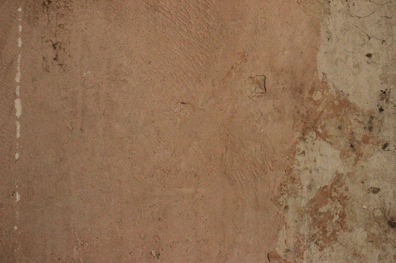 Afternibbin bare plaster walls