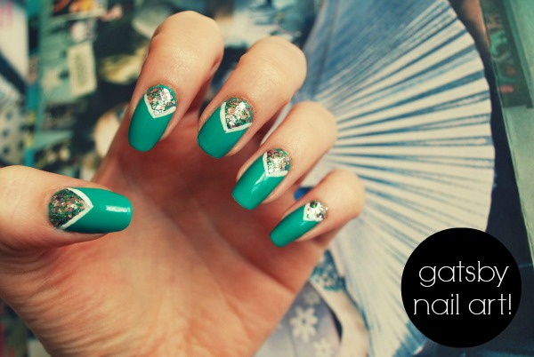 3. "Art Deco Nail Designs for the Great Gatsby Lover" - wide 7