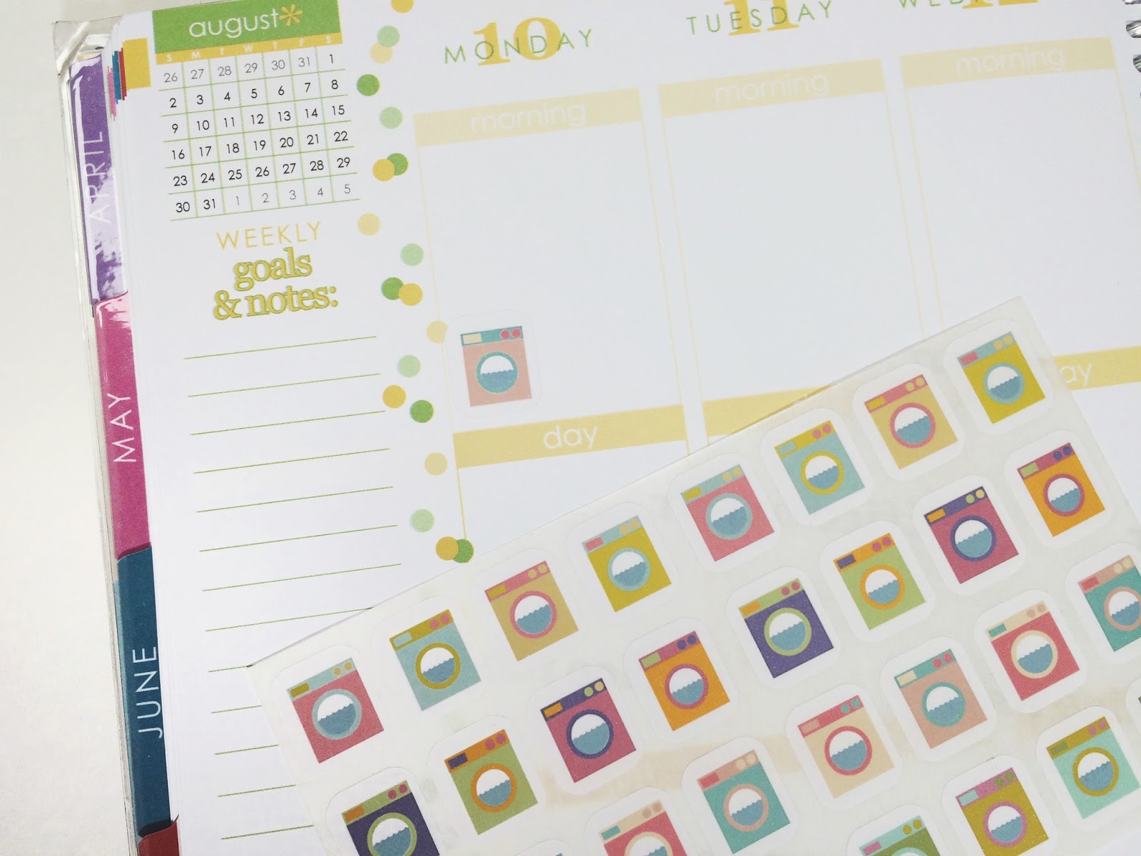 five sixteenths blog Make it Monday // Create Planner Stickers using