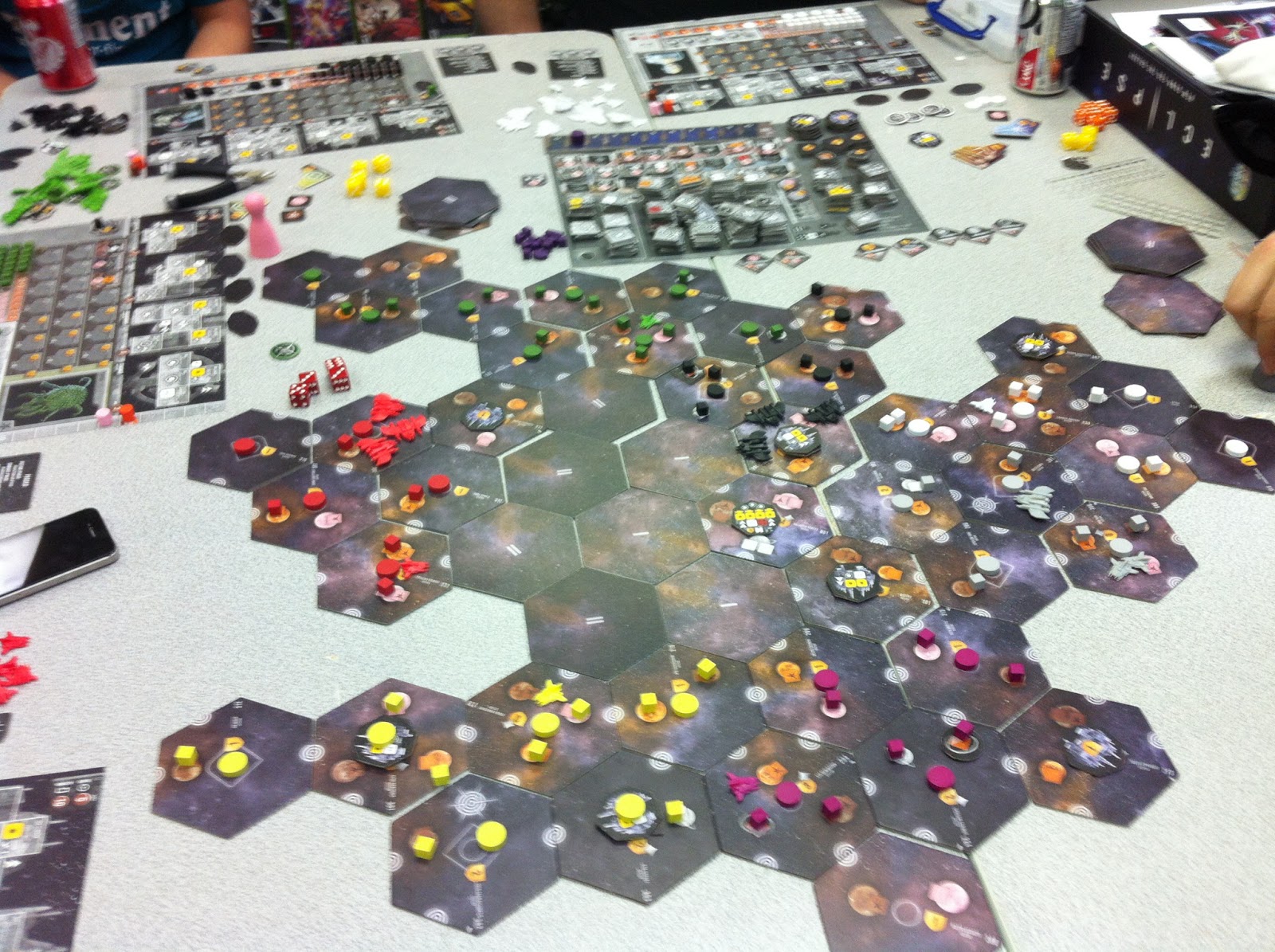 Grusome's Gaming Pit Session Report Eclipse Rise of the Ancients