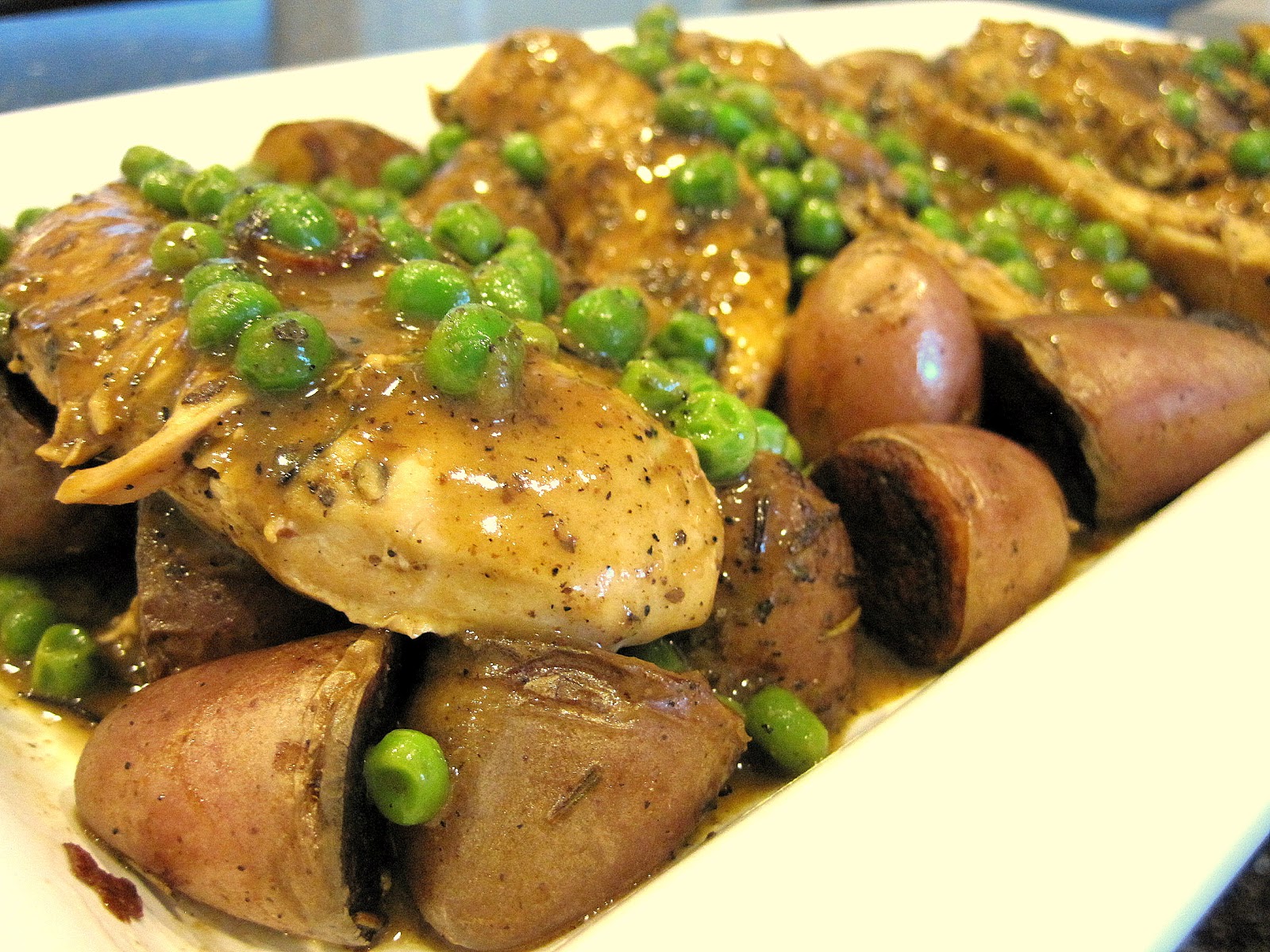 Skillet Chicken Vesuvio An Easier, Lighter, and Healthier Recipe