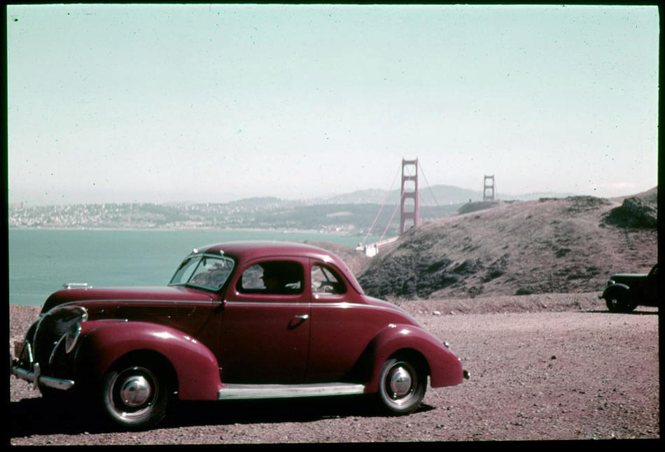 Stunning Image of Golden Gate Bridge on 9/3/1938 