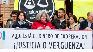 Comunidad Valenciana: Blasco condenado a 8 años de prisión y 20 de inhabilitación por malversar dinero de cooperación JUSTICIA+O+VERG%C3%9CENZA