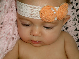 Lace Rosette Headband