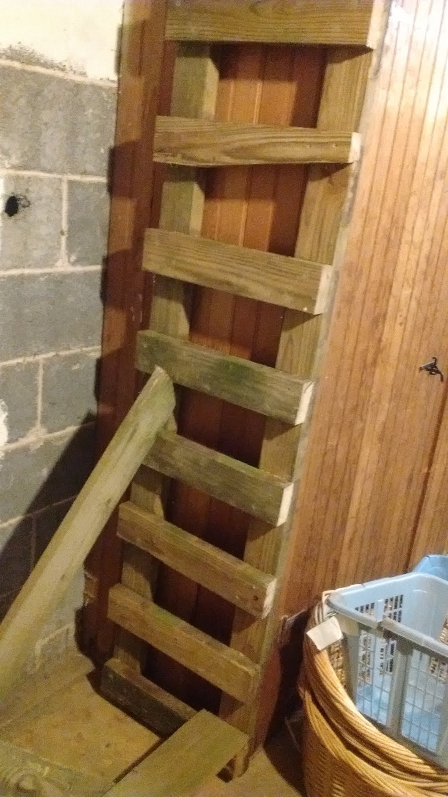 Miser Mom From fence to canning jar shelves