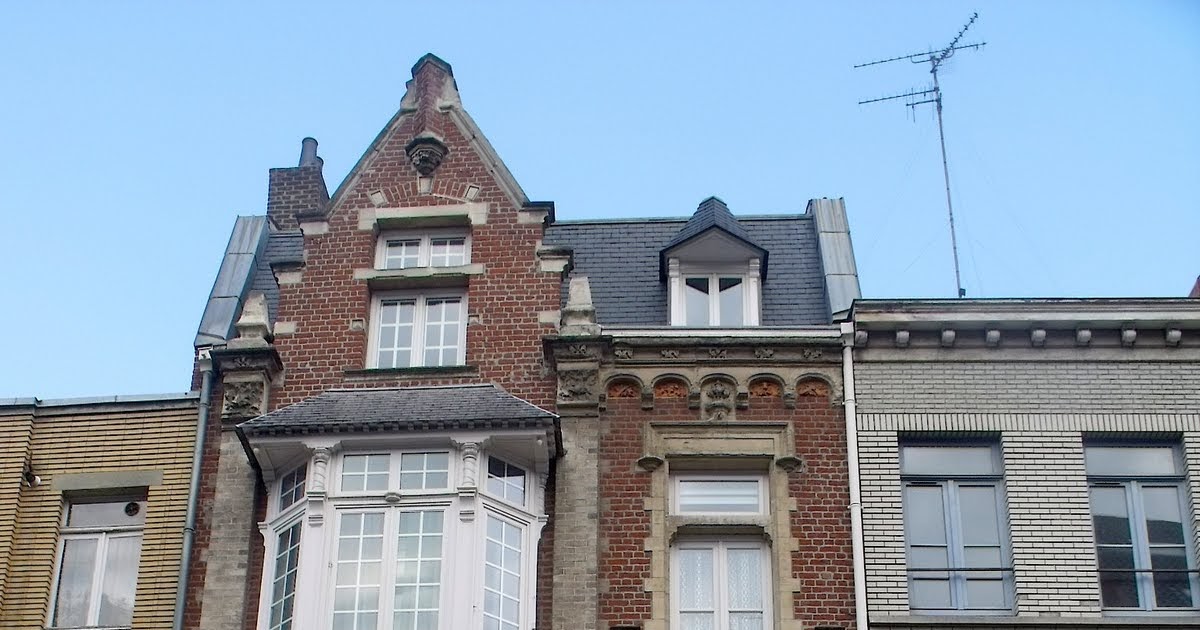 Lille, l'art nouveau et l'art déco Lille centre, rue de Valmy