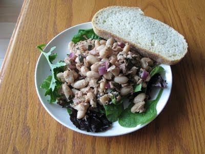 tuscan tuna and bean salad