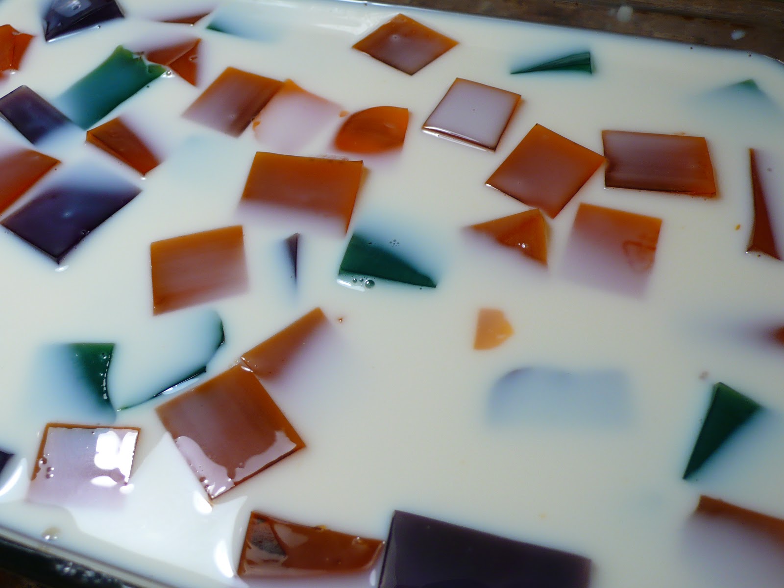 Joyously Domestic Broken Glass Jello