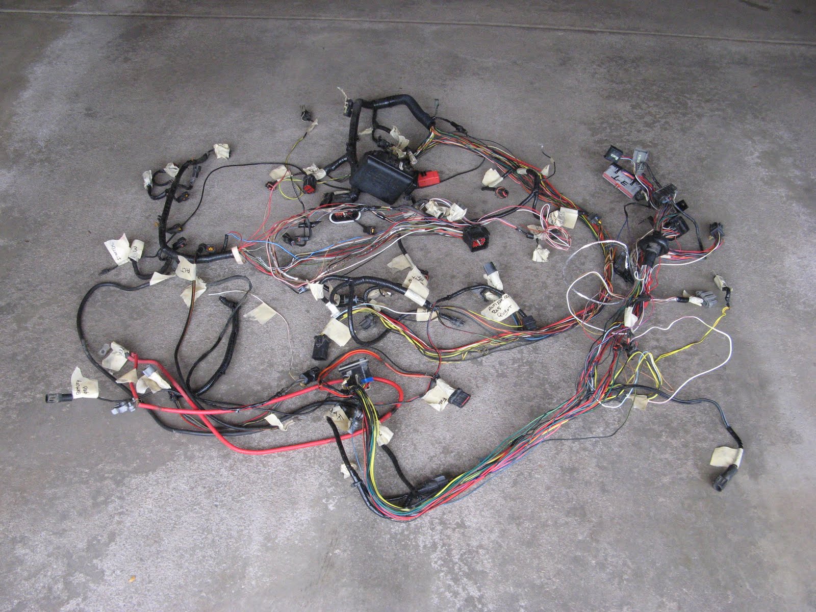 BEEKS MUSTANG COYOTE SWAP ford racing wiring diagram 