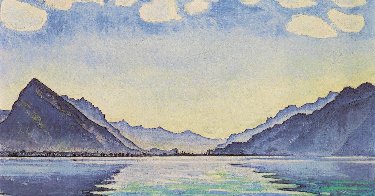 Ferdinand Hodler 1853 1918 Swiss Art Nouveau Painter Blog Of