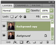 duplicate layer background
