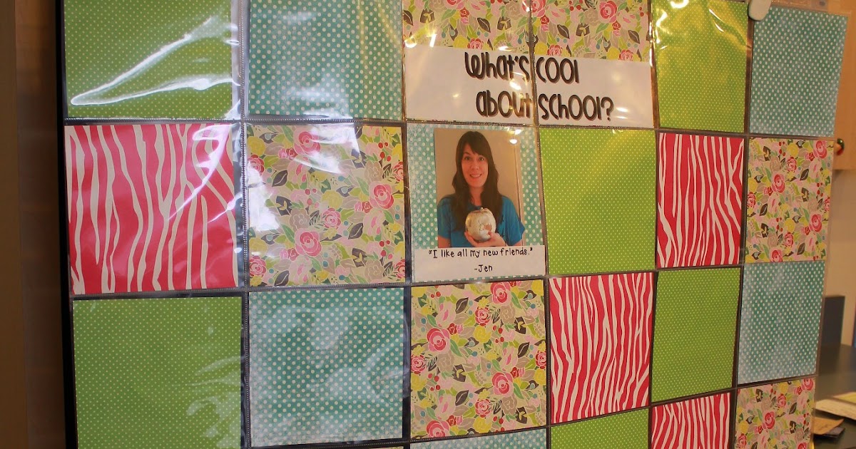 The Go To Teacher Classroom Quilt