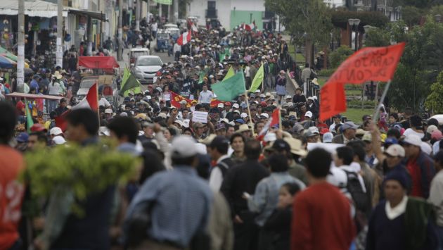 Paralizaciones contra Conga generan pérdidas diarias de 3 millones