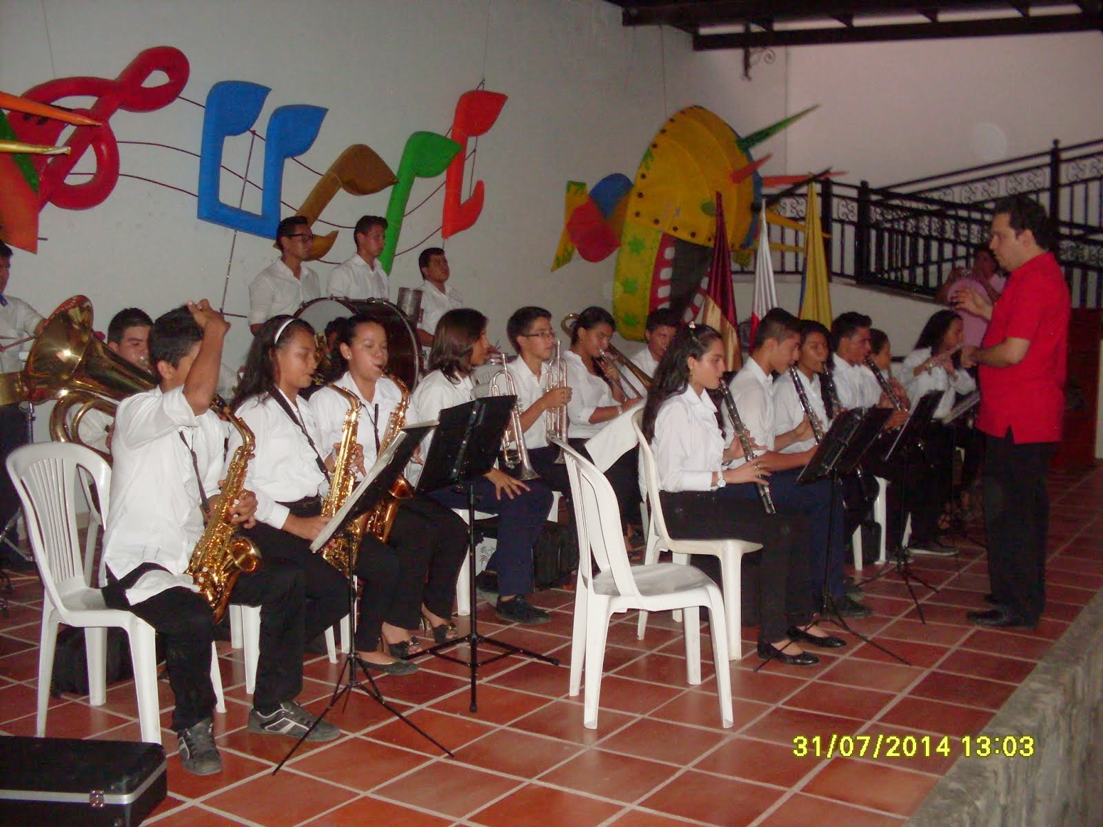 Banda estudiantil Municipal de EL ESPINAL  Tolima.