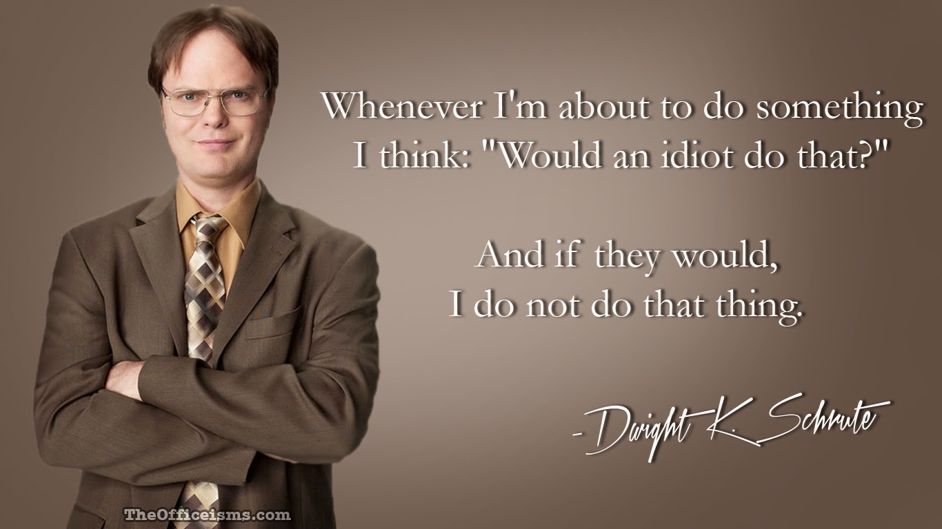 Dwight Quotes About Bear Attacks. QuotesGram