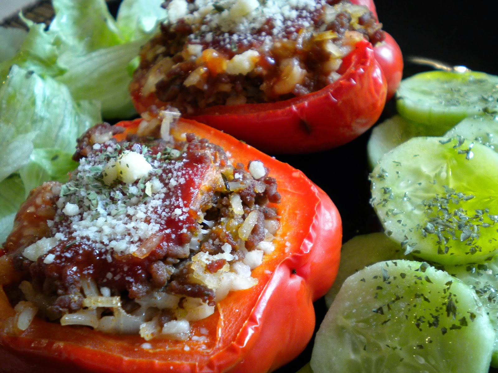 Cookingaround Stuffed Peppers Hamburger Recipe