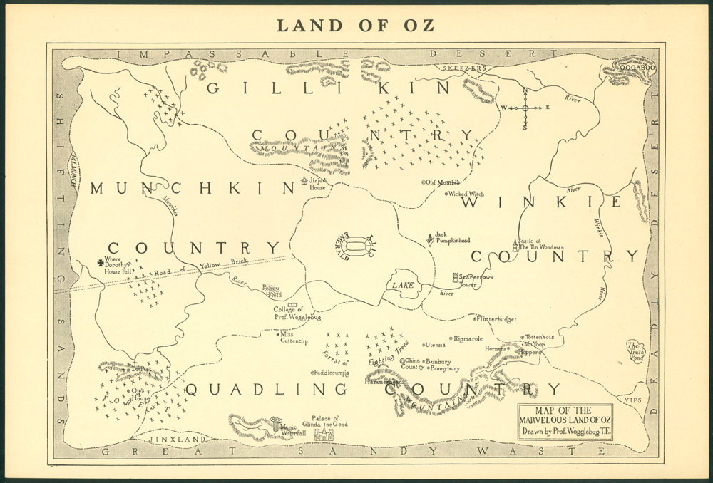 Map Of Oz
