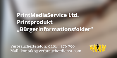 PrintMediaService Ltd. | Printprodukt „Bürgerinformationsfolder“