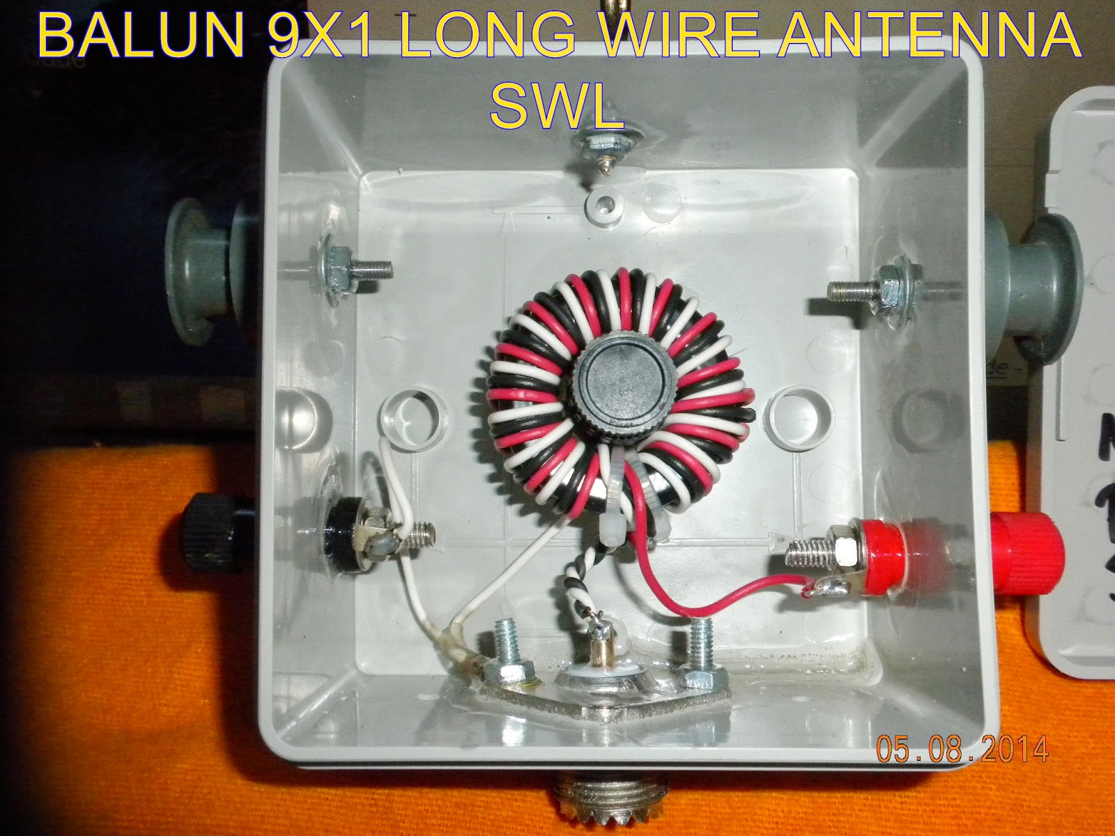 OKE ANTENNAS NEW LONG WIRE ANTENA + BALUN 9X1 FOR SWL