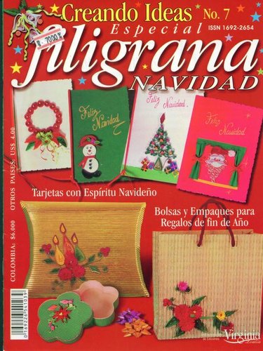 filigrana navideño revista gratis