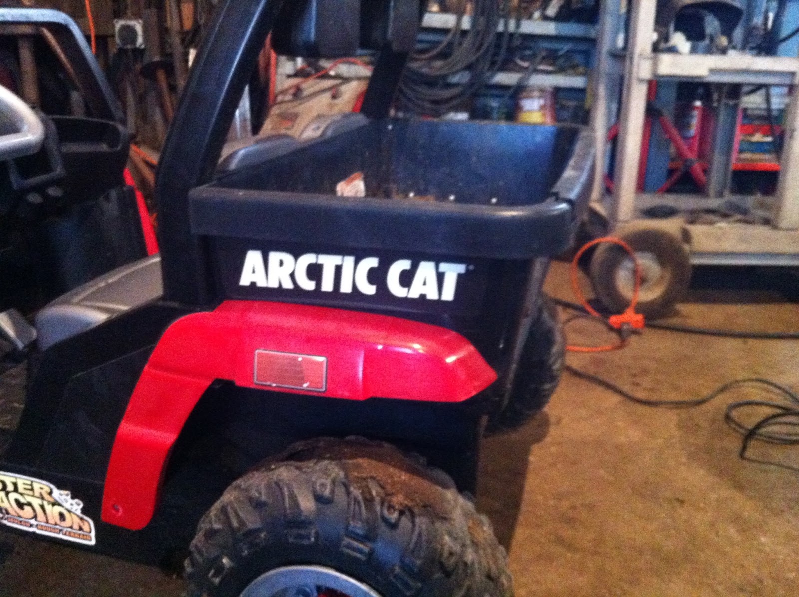 Goetz Everything PowerWheels Arctic Cat Modification Dump Bed