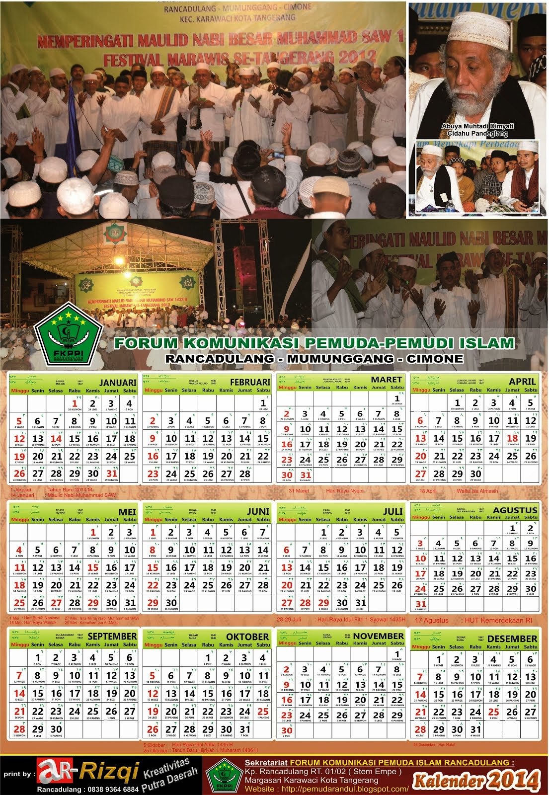 Kalender 2014 FKPI