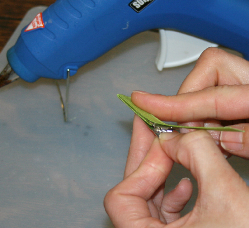 Modern Handmade Child Lined Alligator Hair Clips