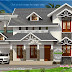 Nice sloped roof Kerala home design
