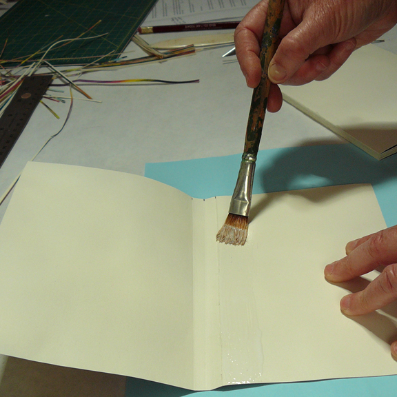 Making Handmade Books Instructions Drum Leaf Binding