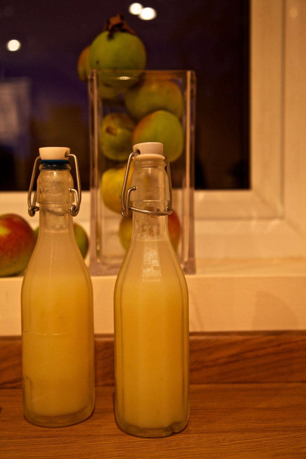 What's for dinner? Homemade apple juice