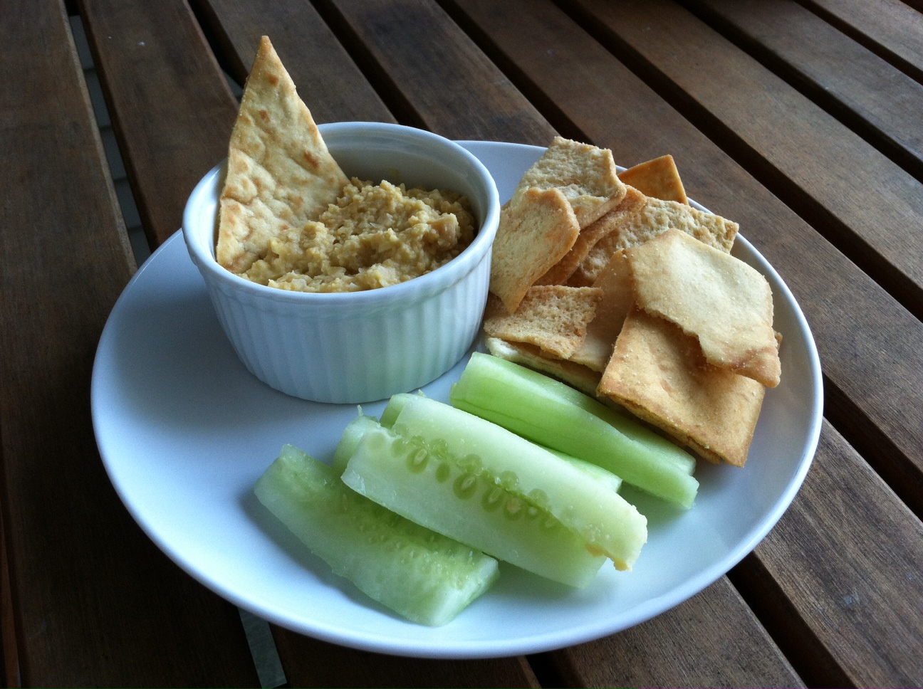 A Taste of Home Cooking Chickpea Dip (Hummus)