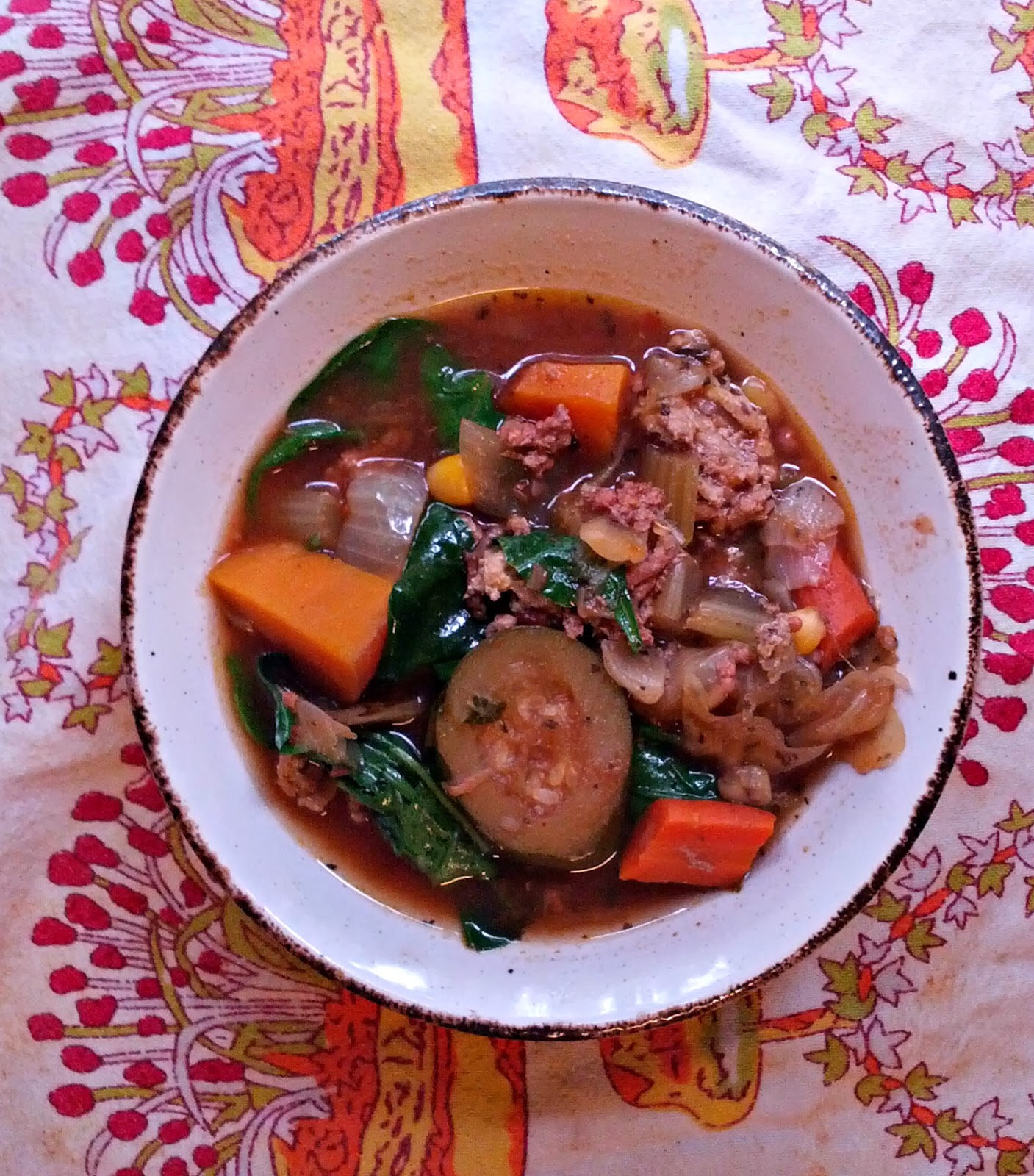 Food and Iron Crockpot Turkey Stew For The SOUL! Chicaloverde